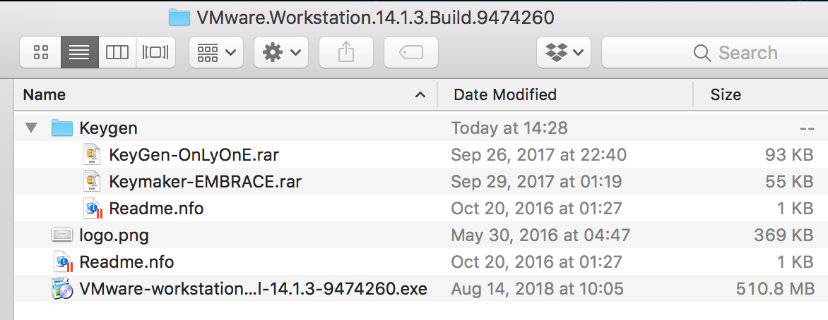 vmware workstation 14 download for mac